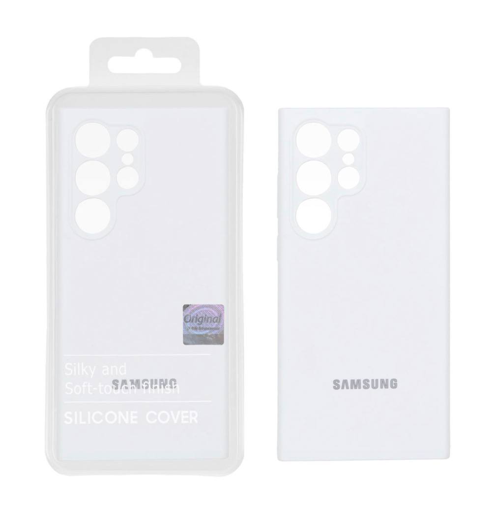 گارد سیلیکونی سفید s23 ultra