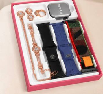 ساعت هوشمند JSY مدل Luxury plus 5+3 به همراه 5بند و ست اکسسوری