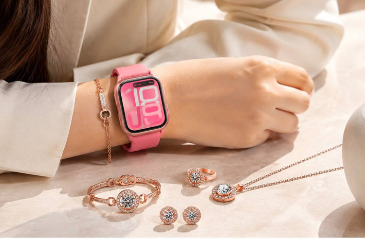 ساعت هوشمند JSY مدل Luxury plus 5+3 به همراه 5بند و ست اکسسوری